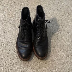 Johnston & Murphy Black Leather Men's Boots